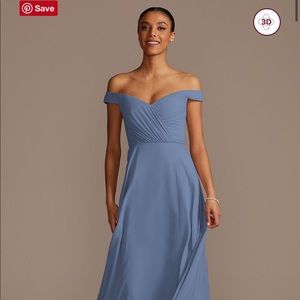 David’s Bridal bridesmaid dress